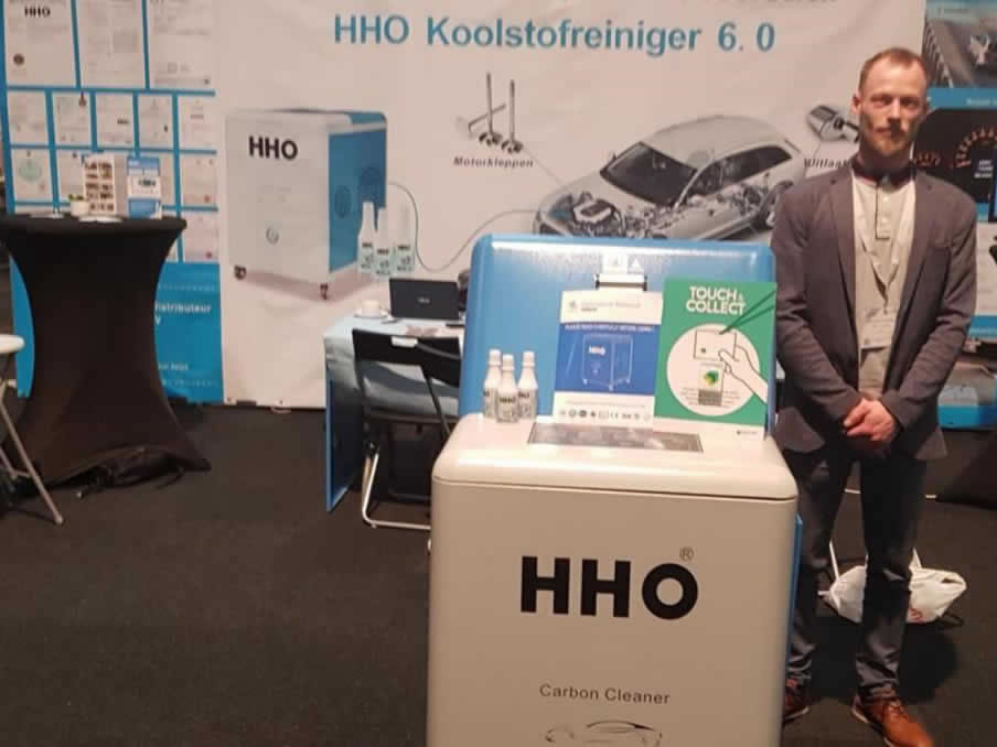 HHO6.0 machine in the Auto Prof ATM live show in Netherlands