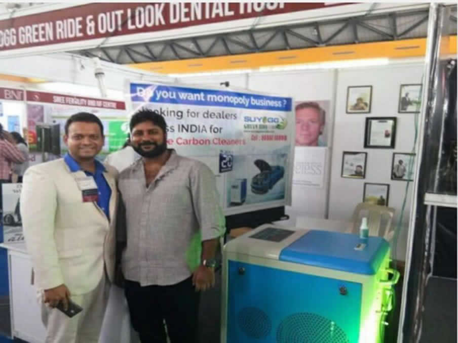 HHO 6.0 machine in the Auto show in India